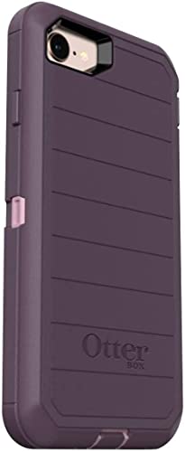 OtterBox DEFENDER SERIES Case for iPhone SE (2nd Gen - 2020) & iPhone 8/7 (NOT PLUS) - Retail Packaging - PURPLE NEBULA (WINSOME ORCHID/NIGHT PURPLE)