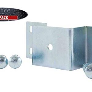 Mytee Products (4 Pack) Utility Trailer Bolt ON Stake Pocket (1/8" Thick 11 Guage), 3" x 1-1/2", Trailer Truck, Board Holder, Zinc Coated, Flatbeds