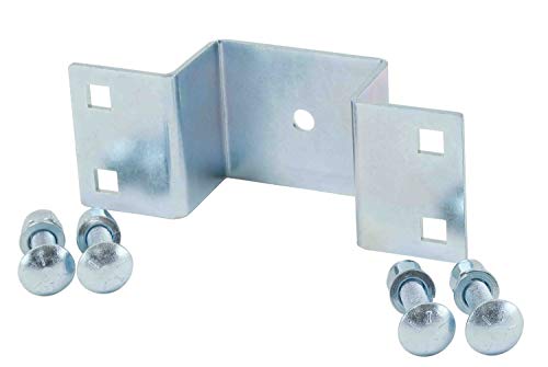 Mytee Products (4 Pack) Utility Trailer Bolt ON Stake Pocket (1/8" Thick 11 Guage), 3" x 1-1/2", Trailer Truck, Board Holder, Zinc Coated, Flatbeds