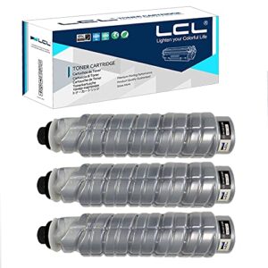 lcl compatible toner cartridge replacement for ricoh 841337 type 2120d 11000 pages 1022 1027 2022 2027 3025 3030 3352 mp 2510 2550 2851 3010 3350 3351 models (3-pack black)