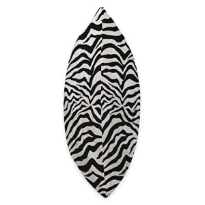 Wild Decorative Print Zebra Stripes Animal Skin Throw Pillow, 18x18, Multicolor