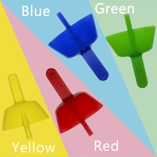 Drip Free Popsicle Holder,Set of 4 Reusable Popcical Holder,Mess Free Frozen Treats Holder with Straw Popsicle Holder for Kids