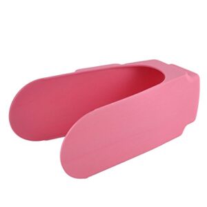 Qtqgoitem Plastic Household Space Saver Heel Shoe Holder Organizer Rack Collector Stacker Storage Pink (Model: aa4 535 583 d34 e42)
