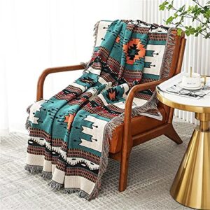 homesy aztec throw blankets navajo southwestern throws cover reversible southwest blanket for couch chair sofa bed home outdoor beach travel