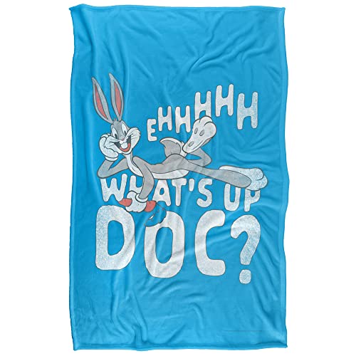 Looney Tunes Blanket, 36"x58", Whats Up Silky Touch Super Soft Throw