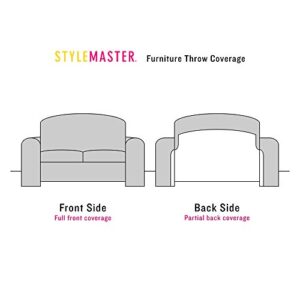 Stylemaster Alexandria Furniture Throw, Love SEAT, Beige