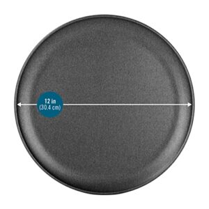 G & S Metal Products Company PB45-MTO Nonstick Pizza Pan, 12, 1, Black