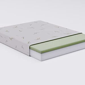 Tulo 10" Medium-Plush Memory Foam Bamboo Pressure Relief Mattress in a Box | Queen Size