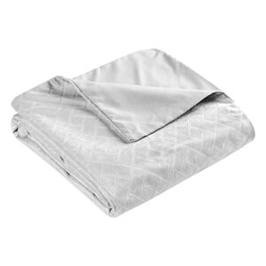 Removable Washable Cover for Tranquility Weighted Blanket 48"x72" (Light Gray)