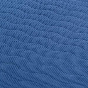 Olee Sleep 10 Inch New Safe Comfort Memory Foam Mattress, Blue, Queen