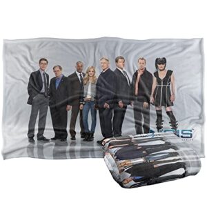 trevco ncis group silky touch super soft throw blanket 36" x 58"