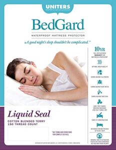 bedgard 10-year mattress protection queen (c)