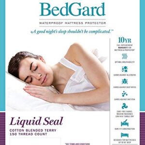 BedGard 10-Year Mattress Protection Queen (C)