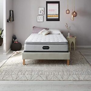beautyrest br800 13 inch plush pillow top mattress, queen, mattress only