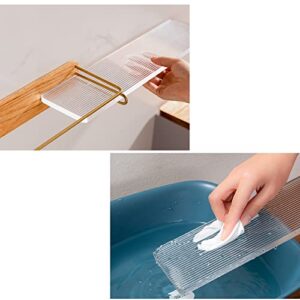NESHO Shower Shampoo Holder No Drill Bathroom Shelves Adhesive Shower Storage Wall Mounted Large Capacity Rust-proof For Bathroom Kitchen,1A,50cm (Color : 2A, Size : 50cm)