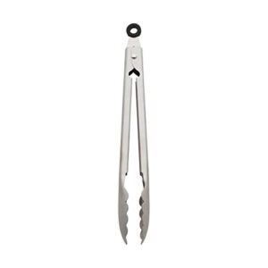 kitchenaid stainless steel utility tongs, 10.28 inch