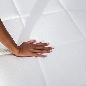 Lull The Luxe Hybrid Mattress in a Box - A Luxurious Combination of Premium Memory Foam and Individually Wrapped Springs (Queen)