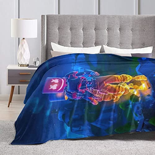 WKSFHCSG Blanket Flannel Picnic Throw Blanket All Season Plush Decor Sofa Comfort Warm Throw Teens Adults Blanket for Bed Living Room 50'' x 40'' -5