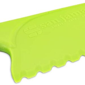 San Jamar Carlisle FoodService Products LK200W Nylon Lettuce Knife, 12" Length, Green