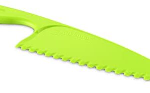 San Jamar Carlisle FoodService Products LK200W Nylon Lettuce Knife, 12" Length, Green