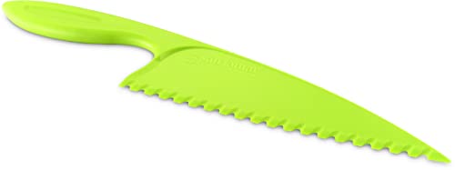 San Jamar Carlisle FoodService Products LK200W Nylon Lettuce Knife, 12" Length, Green