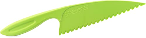 San Jamar Carlisle FoodService Products LK200W Nylon Lettuce Knife, 12" Length, Green