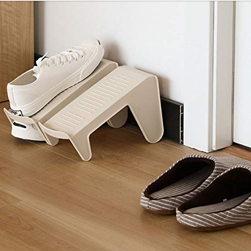 YIXIN2013SHOP Shoe Rack Student Dormitory Shoe Finishing Rack Home Space Saving Shoe Storage Rack Double Shoe Bracket Shoe Storage Organizer