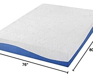 Sleeplace Aquarius Memory Foam Mattress, King