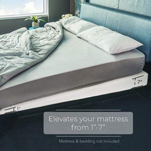 Avana Mattress Elevator - Under Bed 7-Inch Incline Foam Bed Riser, King