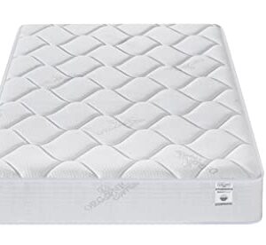 Full Size Mattress - 10 Inch Cool Memory Foam & Spring Hybrid Mattress with Breathable Cover - Comfort Tight Top - Rolled in a Box - Oliver & Smith