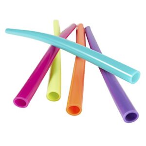 Bubba Big Straw 5 Pack of Reusable Straws (Assorted Bold Colors)