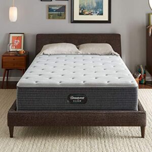 beautyrest silver brs900 12 inch medium firm innerspring mattress, king, mattress only