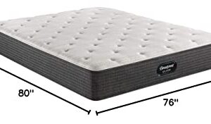 Beautyrest Silver BRS900 12 inch Medium Firm Innerspring Mattress, King, Mattress Only