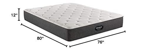 Beautyrest Silver BRS900 12 inch Medium Firm Innerspring Mattress, King, Mattress Only