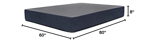 Dreamfoam Bedding Chill 8" Gel Memory Foam Mattress, Queen- Made in Arizona