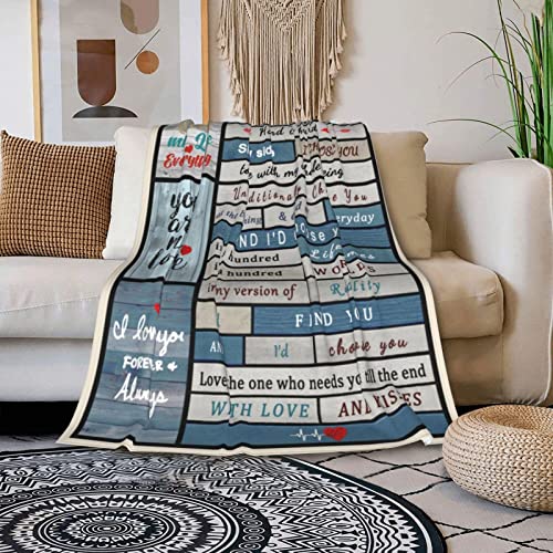 Girlfriend Gifts,Gifts for Girlfriend Blanket,to My Girlfriend Blanket Birthday Gifts for Her,Anniversary Valentine Girlfriend Gifts from Boyfriend 60"X 50" Girlfriend Graduation Gift