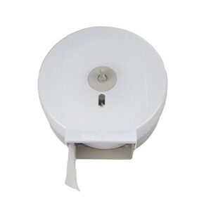 mind reader commercial bathroom tissue dispenser, wall mount tissue holder for professional bathroom 10.25 in. l x 4.88 in. w x 10.5 in. h