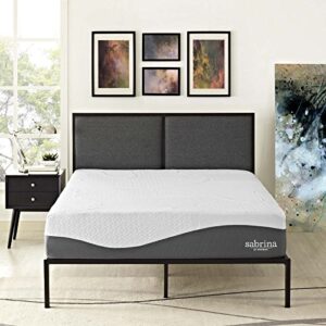 Modway Sabrina 12" Gel Cooling Ventilated CertiPUR-US Certified Memory Foam Queen Mattress