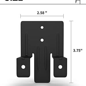 Adjustable Non Slip Mattress Gaskets for Bed Frame or Box Spring, Heavy Duty & Wide Applicability Mattress Retainer Bar, Mattress Holder in Place Gripper, Keep Mattress from Sliding Gripper (6 Pcs)