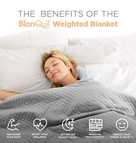 BlanQuil Chill Cooling Weighted Blanket (20lb)