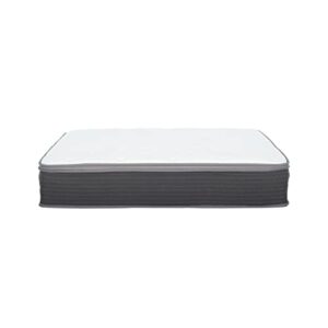 primo international equilibria 12in pocketcoil gel memory foam hybrid mattress in a box, king