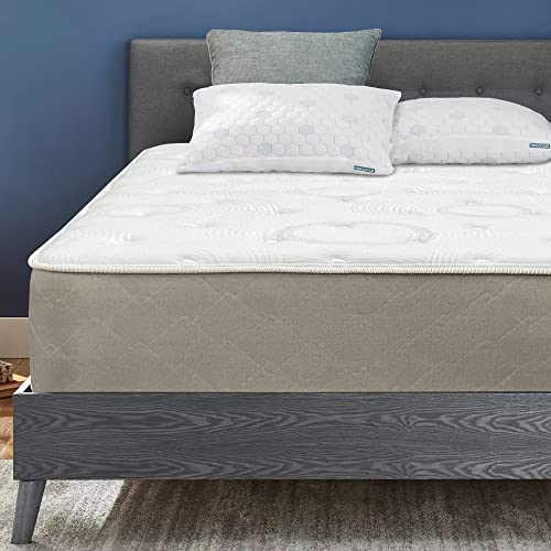 Mattress Solution 14-Inch Firm Double sided Tight Top Innerspring Mattress, King, Mink