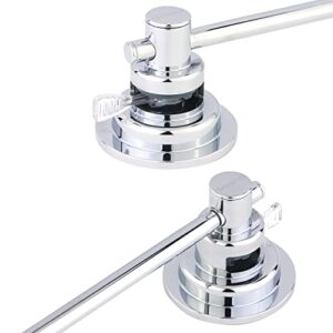 Sneatup Suction Cup Extendable 17-28" Stainless Steel Towel Bar