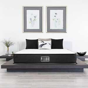 brooklyn bedding plank 11-inch titanflex two-sided firm mattress, cal king
