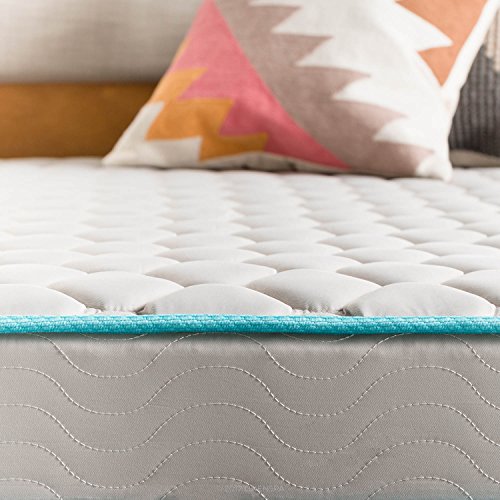 6 Inch Innerspring Queen Mattress with Foam Layer - Firm Feel -?CertiPUR-US Certified -?Mattress in a Box