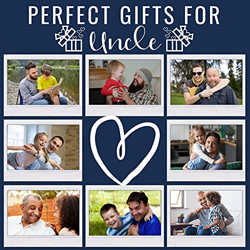 InnoBeta Gifts for Uncle, Throw Blanket for Uncle, Presents from Niece and Nephew for Christmas, Birthday, Father's Day - 50" x 65" Best Uncle Ever