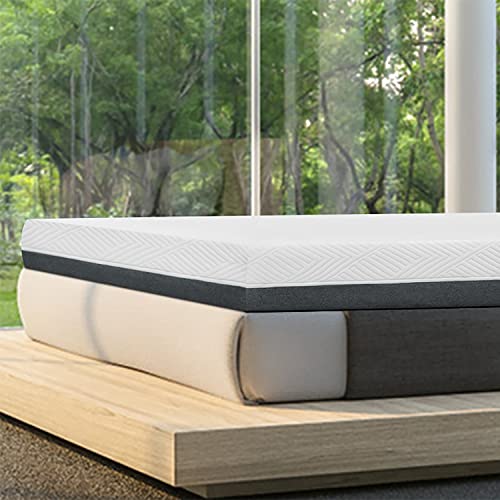 WAVV Queen Size Mattress 8 Inch Gel Memory Foam Mattress with Breathable & Washable Soft Fabric Zippered Cover,Supportive & Pressure Relief Bed Mattress,CertiPUR-US Certified,Medium Firm