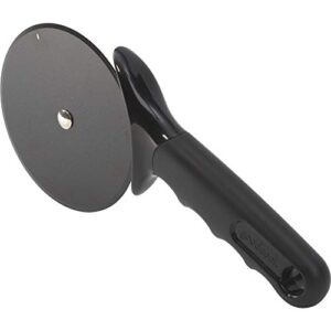 goodcook ready nonstick stainless steel jumbo pizza cutter, black