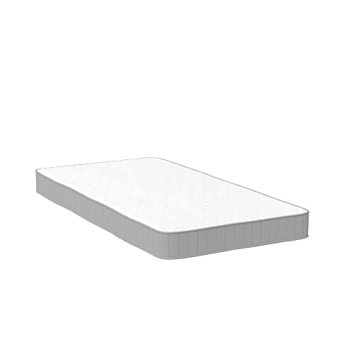 Little Seeds Moonglow 6 Inch Reversible Innerspring Mattress in a Box, Twin Size