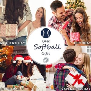 RFHBP Softball Gifts, Softball Gifts for Girls, Softball Blanket 60"×50", Girls Softball Gifts, Softball Blankets for Girls, Softball Gifts for Birthday, Teenager, Women, Mom, Softball Player,